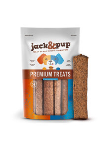 Jack&Pup Jerky Dog Treats - Natural and Organic Training Treat for Dogs - Fresh and Savory Dog chew - Fish Jerky (2lb Bag)