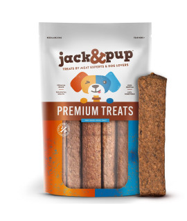 Jack&Pup Jerky Dog Treats - Natural and Organic Training Treat for Dogs - Fresh and Savory Dog chew - Fish Jerky (2lb Bag)