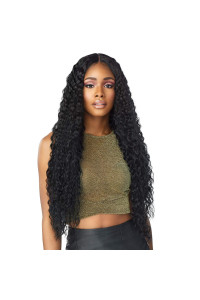 Sensationnel Butta Lace Front Wig - Natural Pre-Plucked Hairline Hand-tied HD Transparent Lace 5 Inch Deep Part with Babyhair - BUTTA Unit 3 (T4gOLDENBROWN)