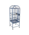 A&E cage co. Small Dome Top Bird cage 18x18x51 Blue (9001818 Blue)