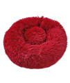 RIBITENS Long Plush Pet Mat PP Cotton Filling Warm Dog Cat Nest Pads Round Pet Bed Seat Covers