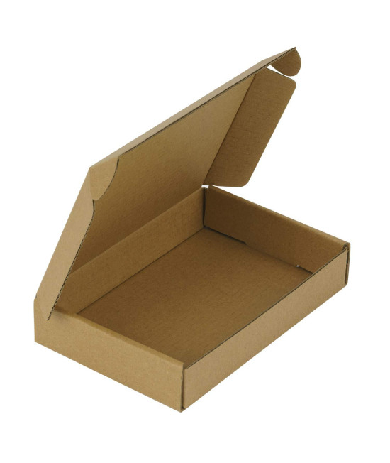 Ruspepa Recyclable Corrugated Box Small Box Mailers - 6 X 4 X 1 - Cardboard Box Perfect For Shipping Small Mobile Phone Case - 50 Pack - Kraft