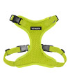 Voyager Step-in Lock Pet Harness - All Weather Mesh, Adjustable Step in Harness for Cats and Dogs by Best Pet Supplies - Lime Green, S