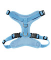 Voyager Step-in Lock Pet Harness - All Weather Mesh, Adjustable Step in Harness for Cats and Dogs by Best Pet Supplies - Baby Blue, L