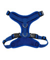 Voyager Step-in Lock Pet Harness - All Weather Mesh, Adjustable Step in Harness for Cats and Dogs by Best Pet Supplies - Royal Blue, M