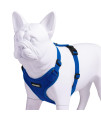 Voyager Step-in Lock Pet Harness - All Weather Mesh, Adjustable Step in Harness for Cats and Dogs by Best Pet Supplies - Royal Blue, M