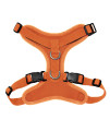 Voyager Step-in Lock Pet Harness - All Weather Mesh, Adjustable Step in Harness for Cats and Dogs by Best Pet Supplies - Orange, XS