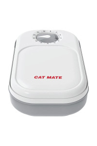 Cat Mate C100 Single Meal Automatic Pet Feeder for Cats and Small Dogs (no ice Pack)