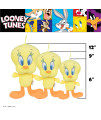 LOONEY TUNES for Pets Tweety Bird Big Head Plush Dog Toy | Officially Licensed Warner Bros Dog Chew Toy | Plush and Squeaky Dog Toy Stuffed Animal for Pets