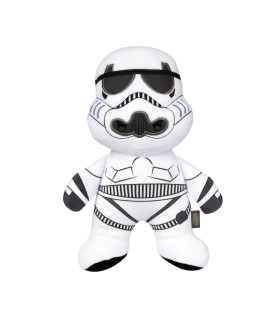 Star Wars Storm Trooper Dog Toy 12 Inch Plush Toy for Dogs, White Storm Trooper Figure Toy Large Star Wars Plush Toys Fabric Plush Dog Toy, Squeaky Star Wars Plush Toys for Large Dogs
