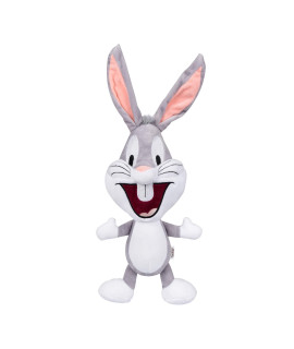 LOONEY TUNES Warner Brothers Bugs Bunny Big Head Plush Dog Toy | Stuffed Animal for Dogs, Small Squeaky Dog Chew Toy |Small 6-Inch Dog Toy for All Dogs