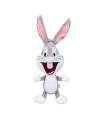 LOONEY TUNES Bugs Bunny Big Head Plush Dog Toy, Stuffed Animal for Dogs, Medium 9-Inch Dog Toy for All Dogs Officially Licensed Dog Toy from Warner Bros