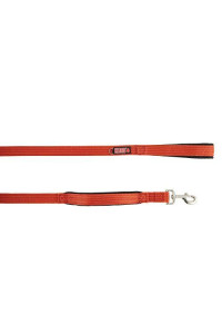KONG Weave Padded Handle Comfort Traffic Dog Leash (Orange)