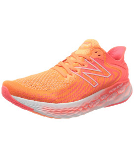New Balance Womens Fresh Foam 1080 V11 Running Shoe, citrus PunchVivid coral, 6 Wide