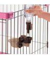 Richell Pet Rehydration Station, Gravity Refill Pet Waterer, Includes 15.9 oz Water Bottle