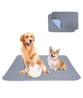 Puppy Dogs Training Pee Pads Washable - Waterproof Whelping Pads(2pack) with Super Absorbent, Great for Dog, Cat, Rabbit, Available for Indoor and Outdoor(36x48 Inches(Pack of 2))