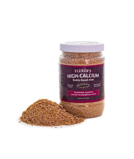 Flukers High calcium Dubia Roach Diet - can Be Used as a gut-Loading Food or Bedding 14oz