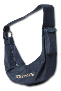 Touchdog 'Paw-Ease' Over-The-Shoulder Travel Sling Pet Carrier , One Size, Navy