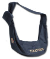 Touchdog 'Paw-Ease' Over-The-Shoulder Travel Sling Pet Carrier , One Size, Navy