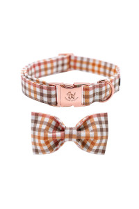 Elegant little tail Dog collar with Bow, comfotable Dog Bowtie, Bowtie Dog collar Adjustable Dog collars for Small Medium Large Dogs and cats