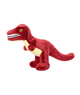 Fluff & Tuff Tiny T-Rex Plush Toy for Small Dogs, 8 Inch, Durable and Machine Washable
