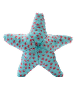 Fluff & Tuff Ally Starfish Plush Toy for Small Dogs, 9 Inch, Durable and Machine Washable