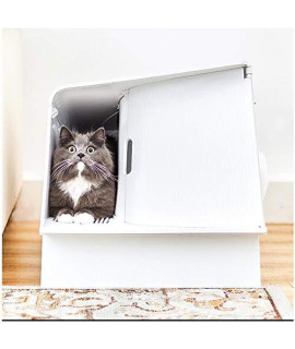 Pethome123 Cat Litter Toilet Closed Cat Puppy Training Pad The Is Soft Hygienic And Comfortable Porch Potty For Puppies Senior Dogs Or Sick Disabled