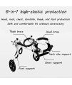 The Dog Wheelchair Can Be Adjusted to A Full Body Aluminum Alloy Two-Wheeled Pet Wheelchair, Which is Suitable for Pets with Disabilities.