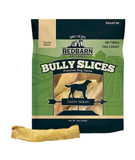 Redbarn Bully Slices for Dogs (Vanilla) Natural Dental Treats (12 Bags)