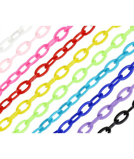 ONLYKXY Plastic Chain, Bird Chain, Birds Toys for Cage