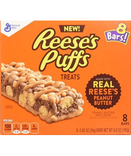 Reese's Puffs Treats, 6.8 Ounce, 3 Pack