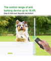 JZORI Anti Barking Control Device, 2 in 1 Rechargeable Ultrasonic Dog Bark Deterrent Dog Training Aid, 16.4 Ft Outdoor Indoor Sonic Anti-bark Repellent for Dogs, Built-in Rechargeable Battery