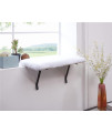 sweetgo Cat Window Perch-Mounted Shelf Bed for cat-Funny Sleep DIY Kitty Sill Window Perch- Washable Foam Cat Seat