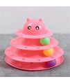 NA Toy Cat Track Tower Pet Toy for Cat Cat Turntable for Pets Kittens Playing Puppy