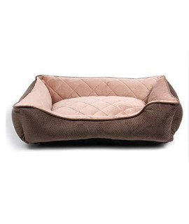 YUIOLIL Dog Bed,High-Density Memory Foam Not Easy to Collapse Protect Dog Spine Improved Sleep,Removable Clean Multiple Size Suitable for Dogs at Any Age