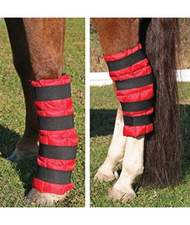 Dura-Tech Cooling Gel Horse Leg Wrap | Equine Ice Boot | 16" W x 16" L | Instant Cold Therapy | Great for After Workouts | Relieve Soreness and Inflammation | Stays Cold | Easy Fit