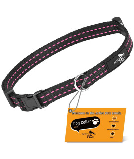 Active Pets Quick Release Dog Collar, Breathable Collar for Dogs, Boy Dog Collars, Girl Dog Collars, Dog Collars for Small Dogs, Large Dog Collar for Males & Females, Small Dog Collar for Puppies (S)