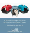 Catit Voyageur Cat Carrier, Medium, Cherry Red, 41383