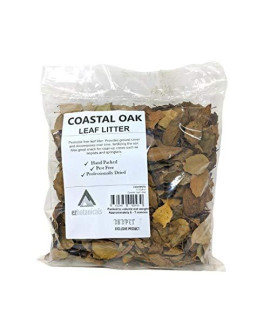 EZ Botanicals a Division of DBDPet's Coastal Oak Leaf Litter - 1 Gallon