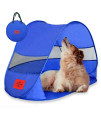MYDEAL PRODUCTS Pop Up Dog Shelter Weather Resistant Doggy Tent for Shade and UV Sun Protection - Perfect for Yard, Camping, Beach and Outdoors!