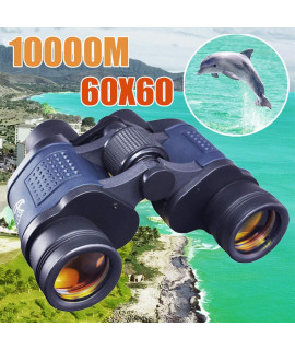 Telescope 60X60 Hd Binoculars High Clarity 10000M High Power For Outdoor Hunting Optical Lll Night Vision Binocular Fixed Zoom