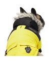 Canada Pooch True North Dog Parka Warm Dog Jacket for Cold Winter Walks Yellow