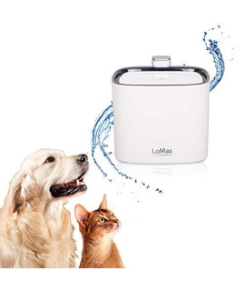 Lomas Intelligent Water Fountain Motion Sensor, Extra Filters Cats, Small, Medium and Big Dogs,Very Easy to Use and Clean, 4 Modes 1 Touch,Large Capacity 3L Size Bowl Motion Sensor 1,5 m.