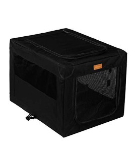 Akinerri Folding Soft Dog Pet Crate Kennel,Soft Collapsible Dog Crate and Kennel with Leak Proof Bottom for Indoor or Travel Use