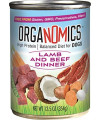 OrgaNOMics Lamb & Beef Dinner for Dogs, 12 - 12.8 oz Cans