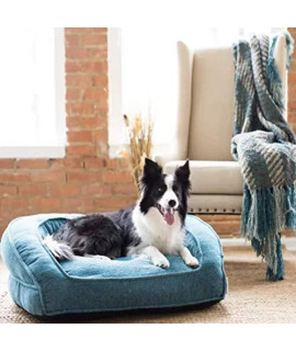 Tucker Sofa Caribbean Pet Bed, 33" L X 30" W. Ideal for Either Dogs and Cats, is Perfect and fits in Easily with Your existing Home Decor.