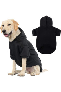 Kooltail Basic Dog Hoodie - Soft And Warm Dog Hoodie Sweater With Leash Hole And Pocket, Dog Winter Coat, Cold Weather Clothes For Xs-Xxl Dogs