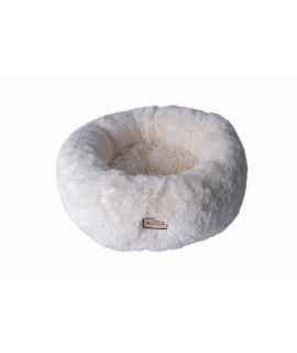 Armarkat Cuddle Bed Model C70NBS-M, Ultra Plush and Soft, White