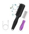 Dog and Cat Brush for Grooming Shedding and Massage?Smart Brush Pet Beauty Tool Comb Kit