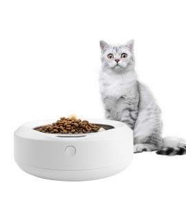 Cat Dog Bowl Cat Detachable Stainless Steel Pet Feeder Fresh Smart Bowls Weighing Scales Removable Bowl for Dogs pet Scale Slow Feeding Digital Weight Puppy Kitten Scales eat Small Food Feed Cats